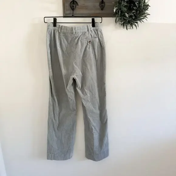 Maxmara Weekend Blue Corduroy Straight Trouser Pants US 6 - Picture 5 of 6